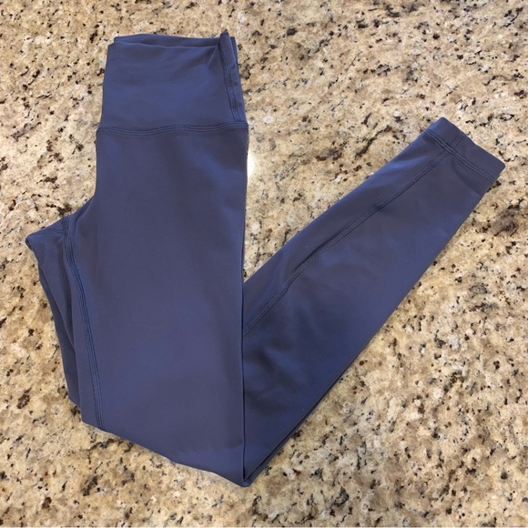 lululemon athletica Pants - lululemon Wunder Under Blue Leggings